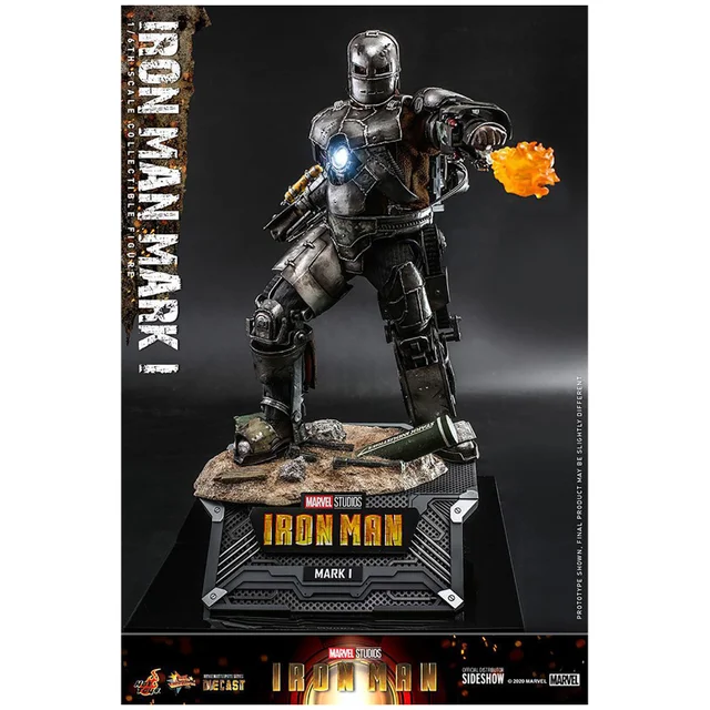 Hot Toys Iron Man Movie Masterpiece Action Figure 1/6 Iron Man Mark I 30 cm
