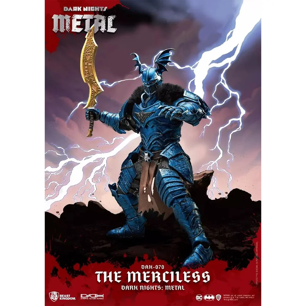 Beast Kingdom Dark Nights: Metal Dynamic 8ction Heroes Figure - The Merciless Image 1
