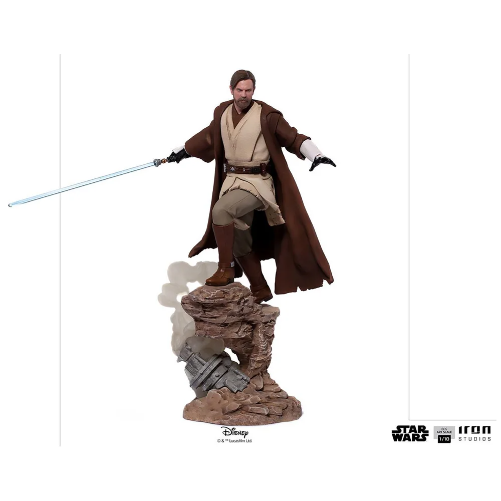 Iron Studios Star Wars Deluxe BDS Art Scale Statue 1/10 Obi-Wan Kenobi 28 cm Image 1