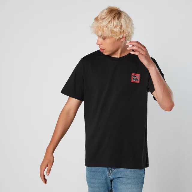 Tom & Jerry Collage Men's T-Shirt - Black