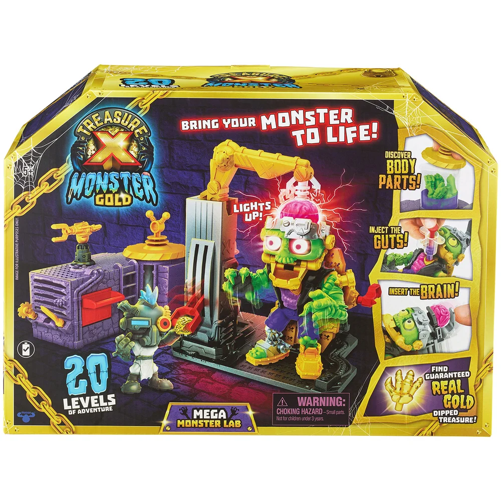 Treasure X - Monsters Gold Monster Lab Image 1