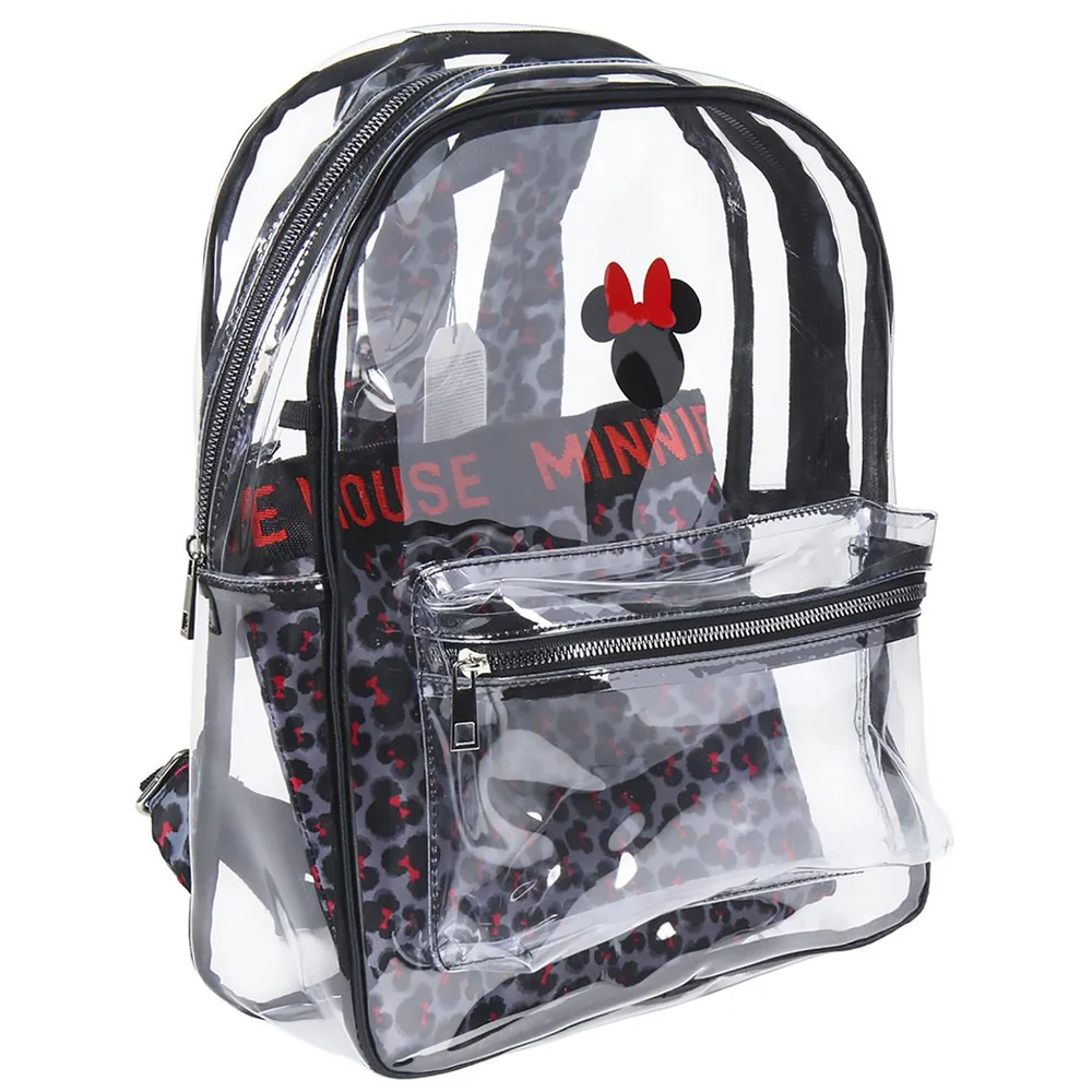 Disney Minnie Mouse Transparent Backpack Image 1