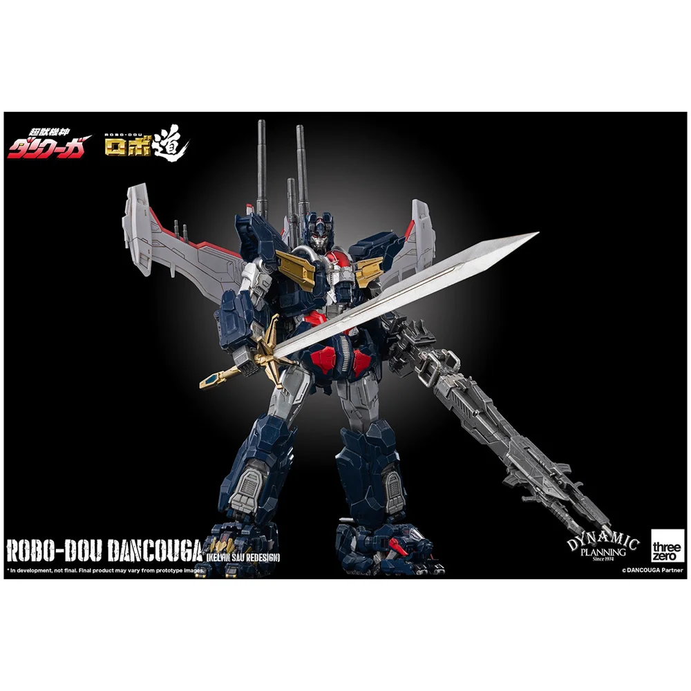 ThreeZero Dancouga - Super Beast Machine God ROBO-DOU Collectible Figure - Dancouga (Kelvin Sau Redesign) Image 1