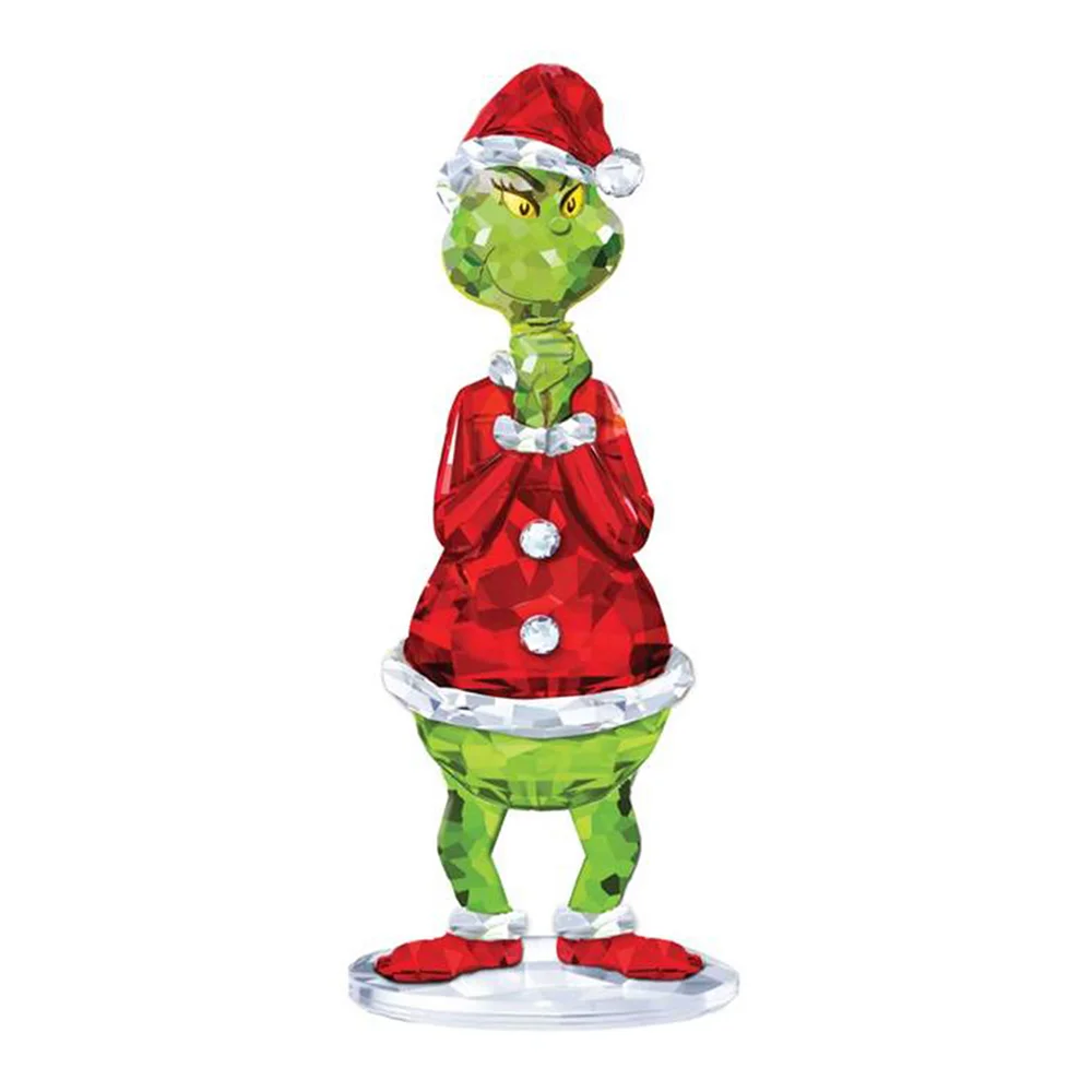 Dr Seuss The Grinch Acrylic Facet Collection Figurine Image 1