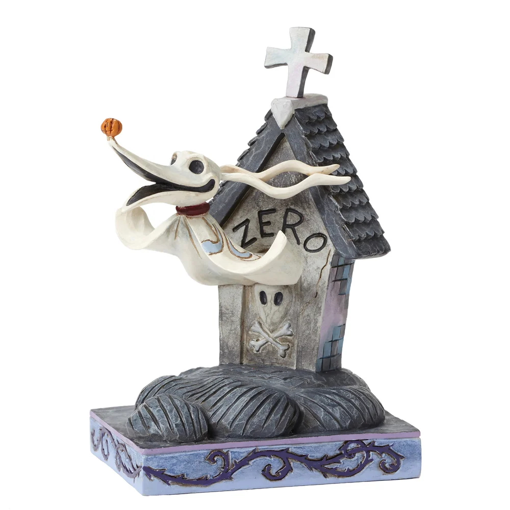 Disney Traditions Nightmare Before Christmas Floating Friend Zero Figurine Image 1