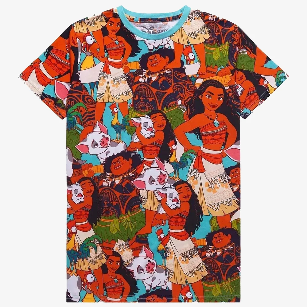 Cakeworthy Moana AOP T-Shirt - M Image 1
