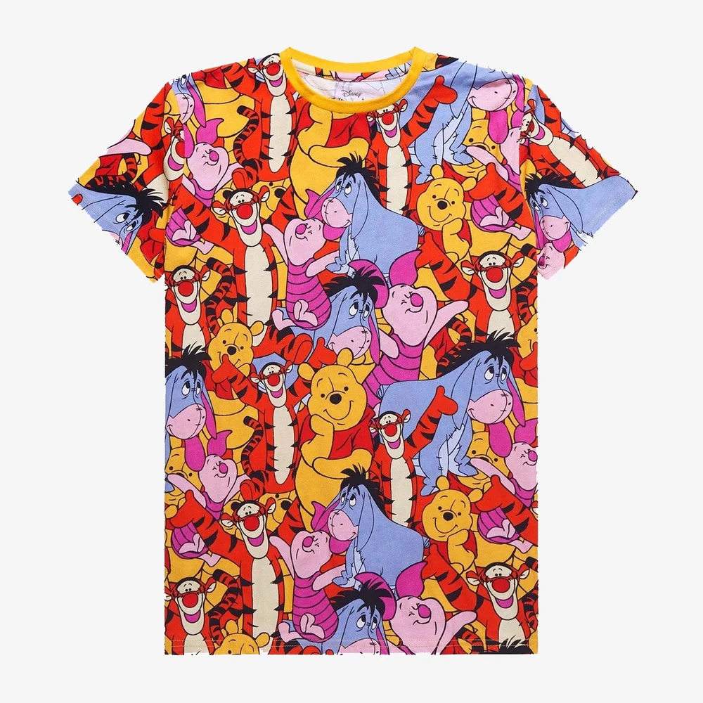 Cakeworthy Winnie the Pooh AOP T-Shirt - S Image 1