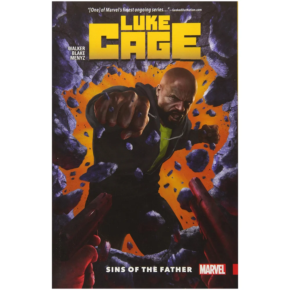 Marvel Comics Luke Cage Trade Paperback Vol 01 Sins Of The Father Graphic Novel Image 1