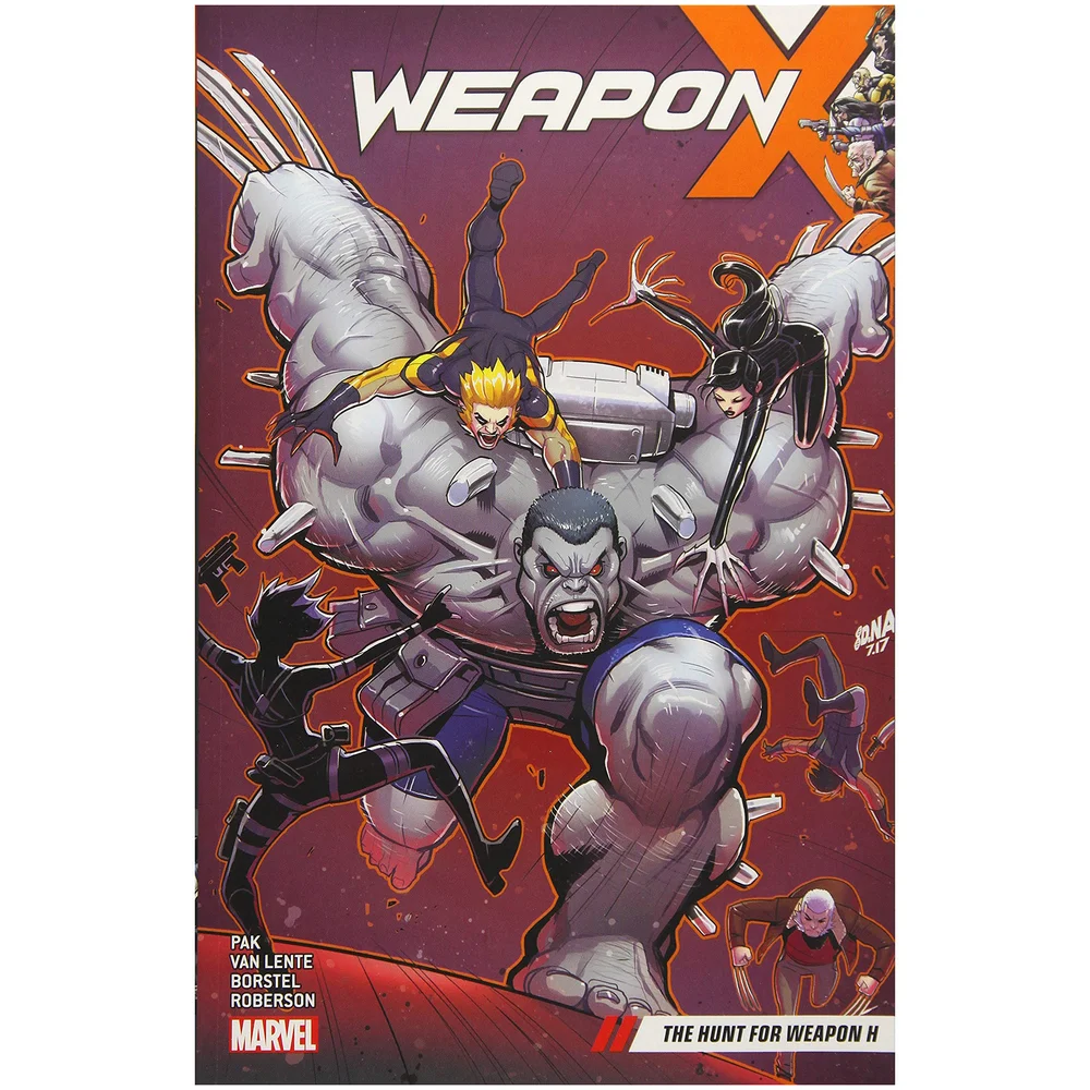 Marvel Comics Weapon X Trade Paperback Vol 02 Hunt For Weapon H Graphic Novel Image 1