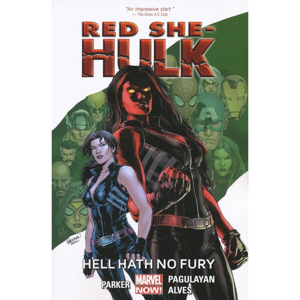 Marvel Comics Red She-hulk Trade Paperback Hell Hath No Fury Now Graphic Novel Image 1