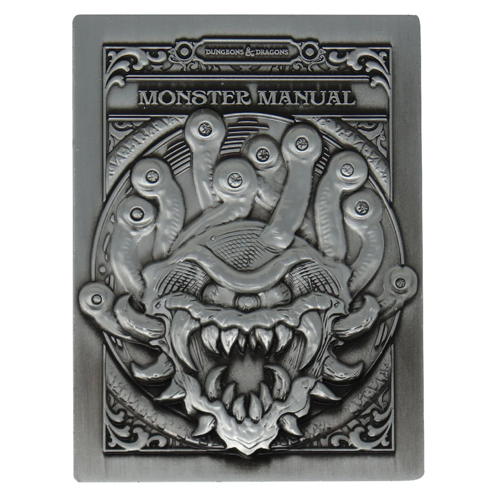 Fanattik Dungeons & Dragons - Monster Manual Limited Edition Ingot Image 1