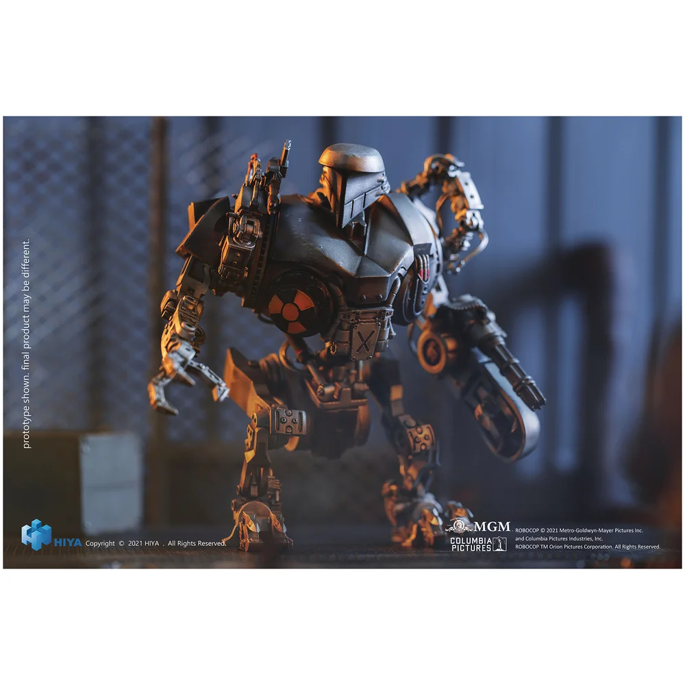 HIYA Toys Robocop 2 Exquisite Mini 1/18 Scale Figure - Robocain Image 1