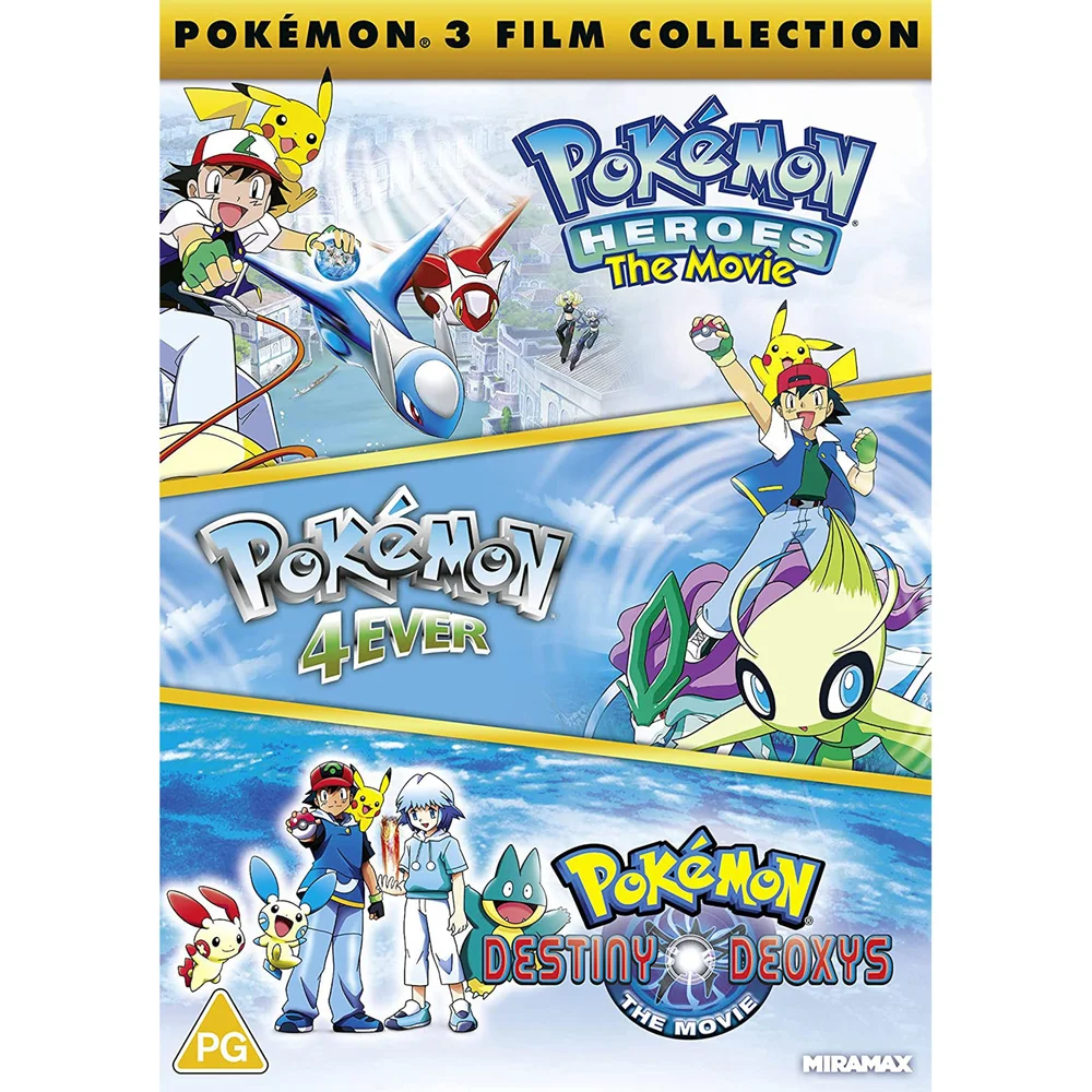 Pokémon 3-Movie Collection Image 1