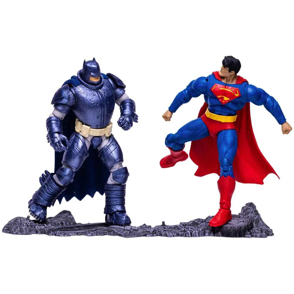 McFarlane DC Multiverse 7" Action Figure Multipack - Superman Vs. Armored Batman Image 1