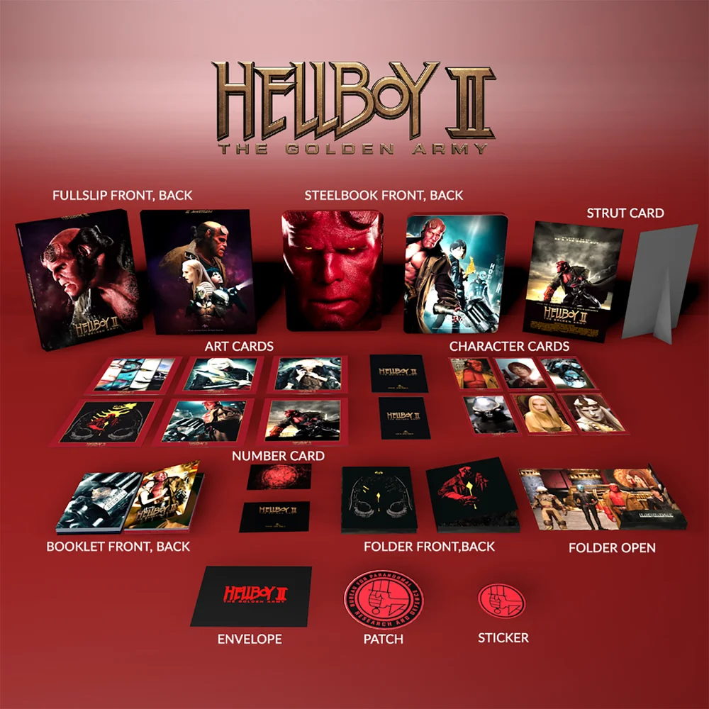 Hellboy 2 - 4K Ultra HD Limited Edition Collector's Steelbook (Includes Blu-ray) Image 1