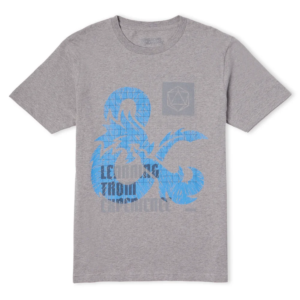 Dungeons & Dragons Learning From Experience Unisex T-Shirt - Grey - S Image 1