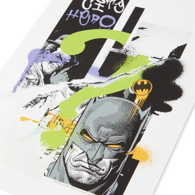 Batman Torn Giclee Art Print