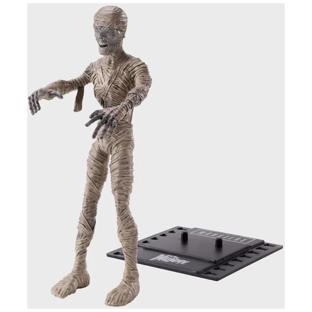 Noble Collection Universal Monsters The Mummy BendyFig 7.5 Inch Action Figure