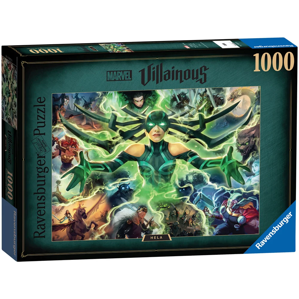 Ravensburger Marvel Villainous Hela 1000 piece Jigsaw Puzzle Image 1