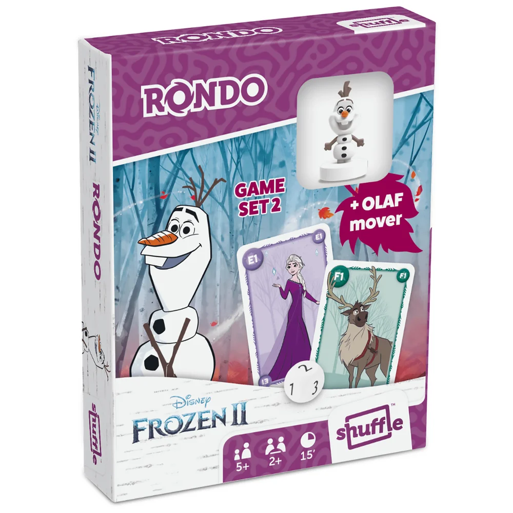 Shuffle Plus Card Game - Frozen 2 Olaf Image 1