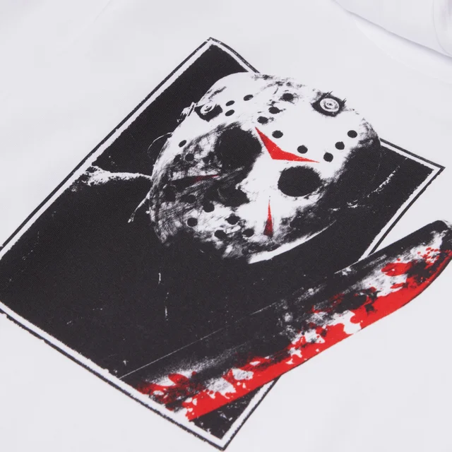 Freddy Vs. Jason Team Jason Hoodie - White