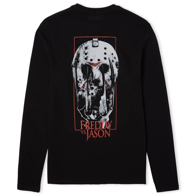 Freddy Vs. Jason Showdown Unisex Long Sleeve T-Shirt - Black