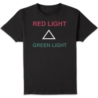 Squid Game RED LIGHT GREEN LIGHT Men's T-Shirt - Black