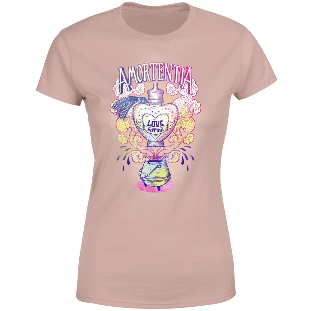 Harry Potter Amorentia Love Potion Women's T-Shirt - Dusty Pink - XL Image 1
