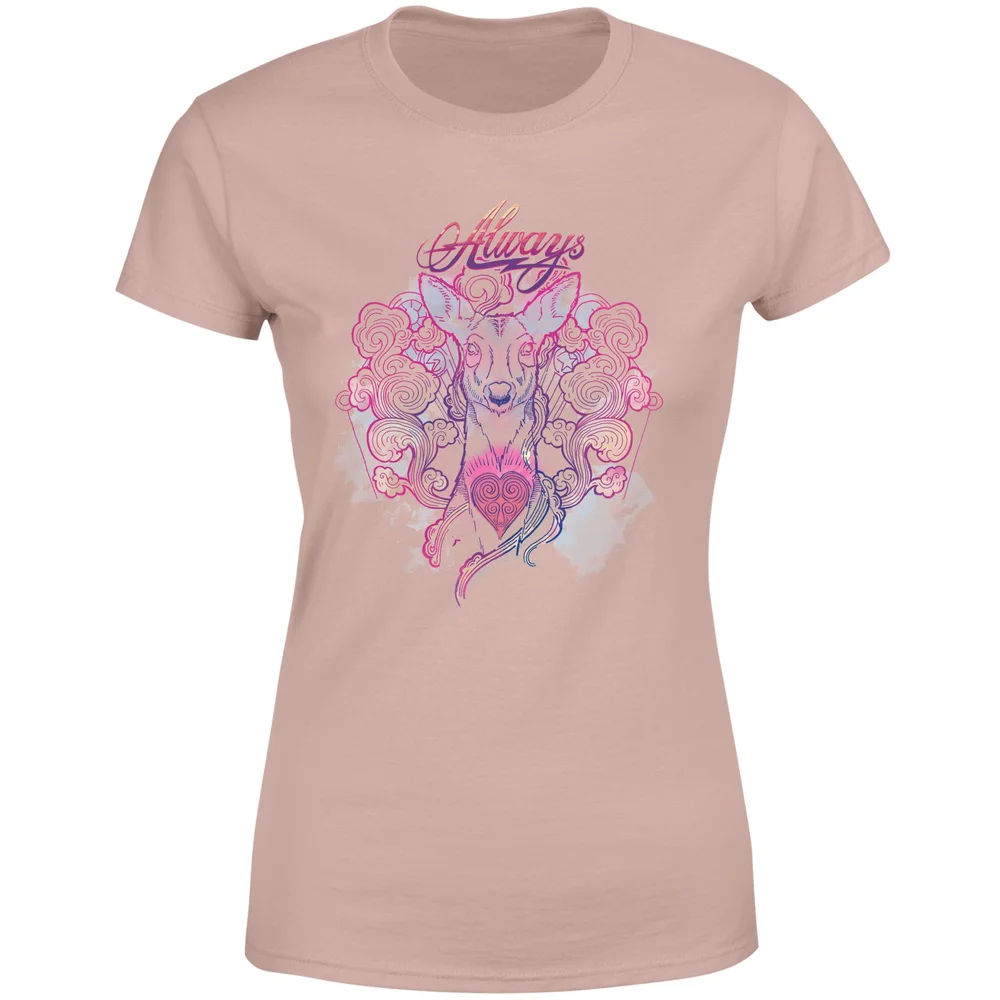 Harry Potter Always Women's T-Shirt - Dusty Pink - XL Image 1