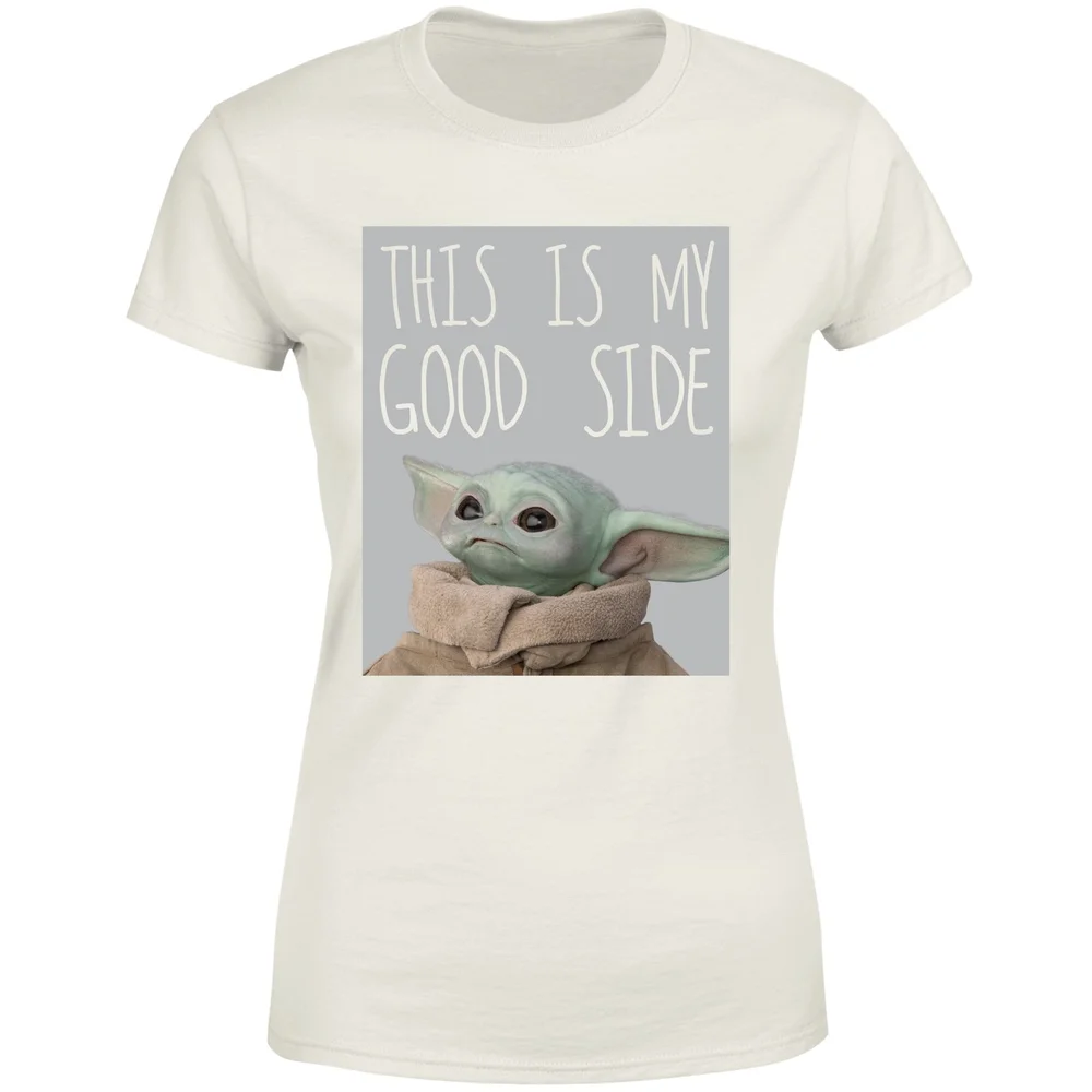 Star Wars The Mandalorian The Child Good Side Women's T-Shirt - Cream - M Image 1