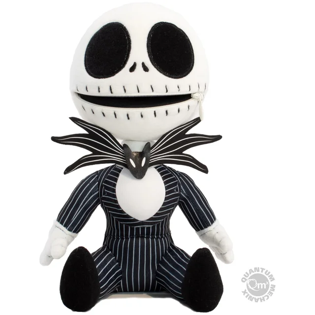 Quantum Mechanix The Nightmare Before Christmas Zippermouth Plush - Jack Skellington