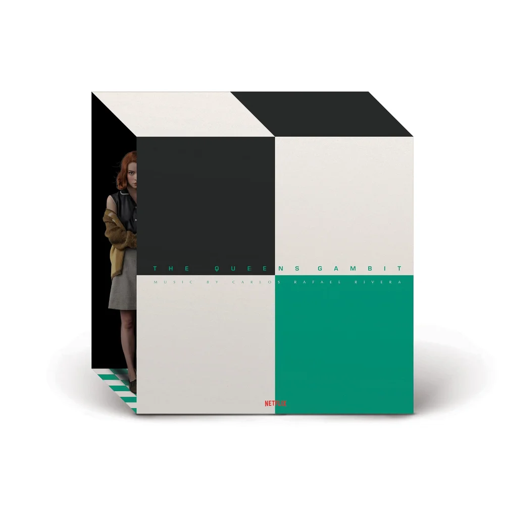 Mondo - The Queen’s Gambit (Music from the Netflix Limited Series) Black and White Vinyl 2LP Image 1