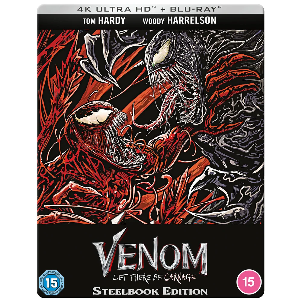 Venom: Let There Be Carnage Zavvi Exclusive 4k Ultra HD Steelbook (reprint, limited 1,000 units) Image 1