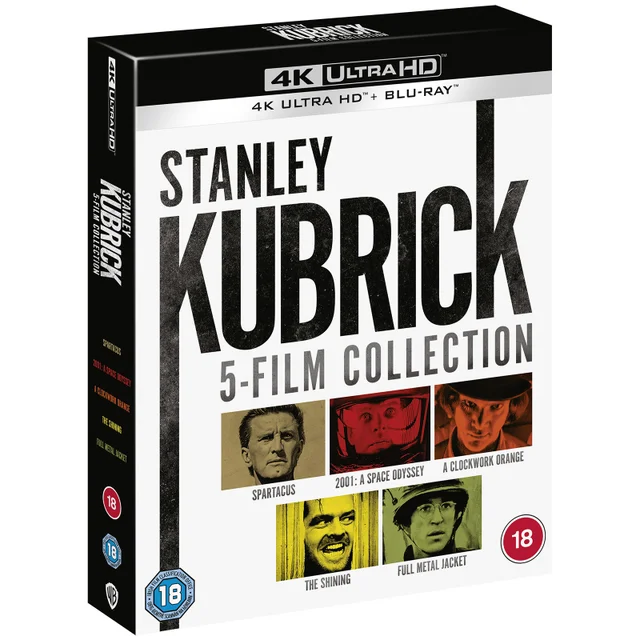 Stanley Kubrick: 4K Ultra HD 5-film Collection (Includes Blu-ray)