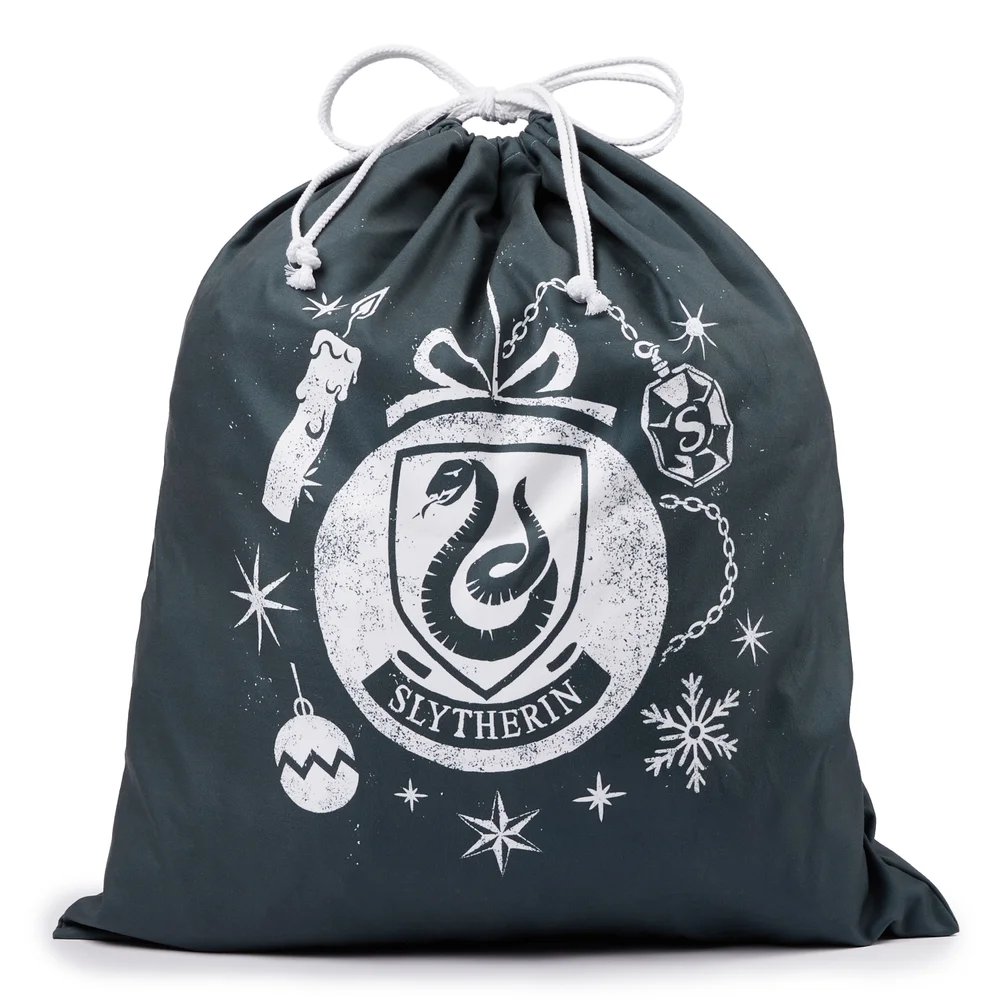 Harry Potter Slytherin Christmas Santa Sack Image 1