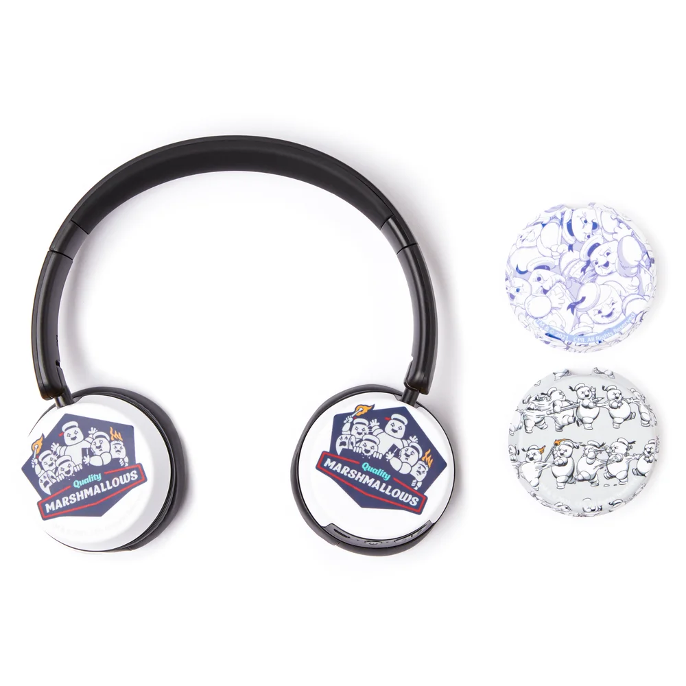 MOTH x Ghostbusters Stay-Puft On-Ear Headphones & Caps Image 1