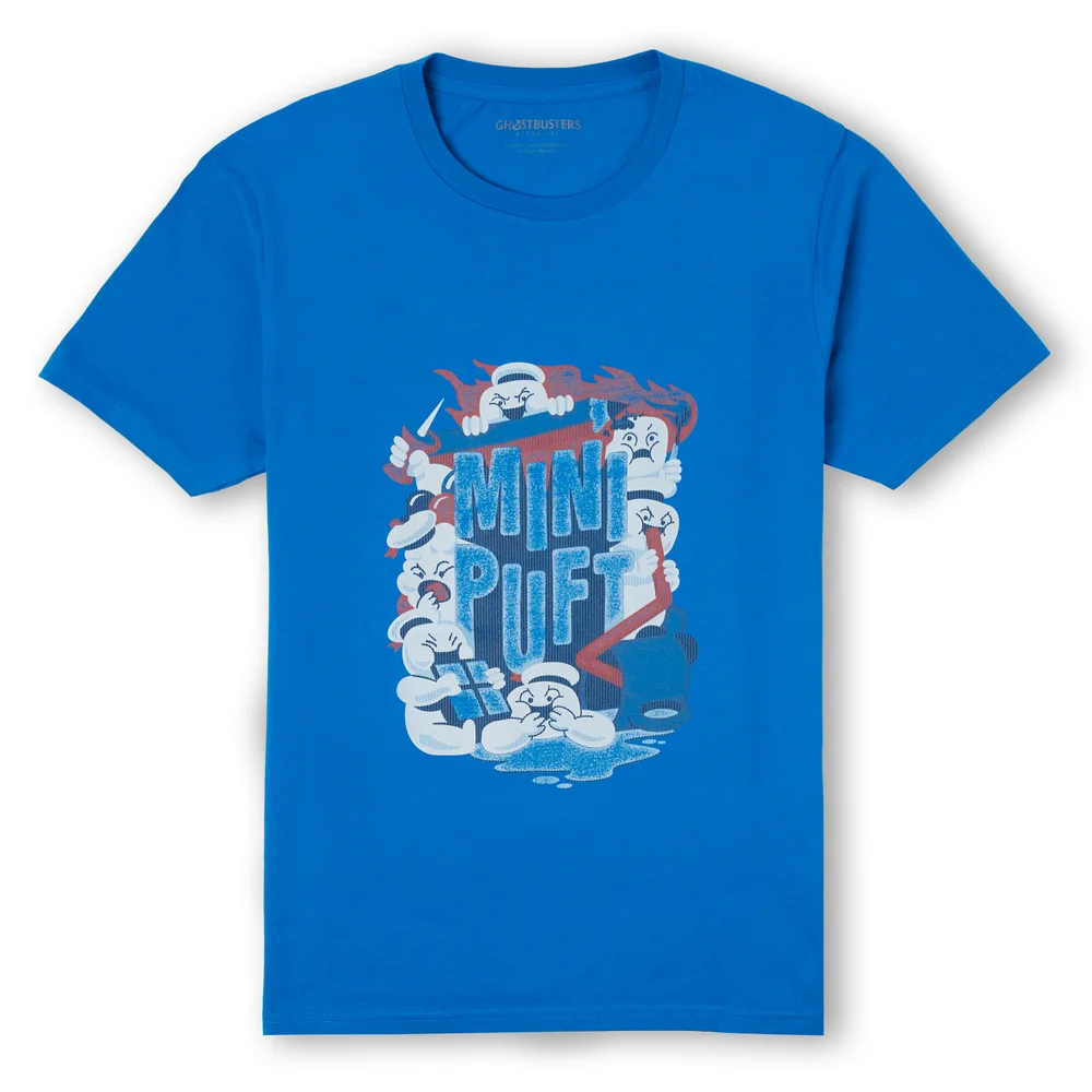 Ghostbusters Mini Puft Unisex T-Shirt - Blue - S Image 1