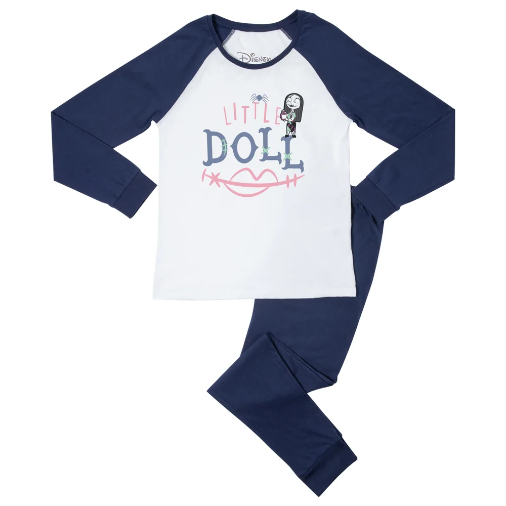 Disney Little Doll Women's Pyjama Set - Navy White - S Image 1