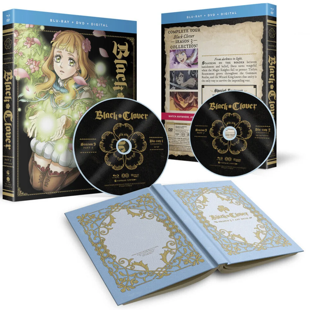 Black Clover Season 3 Part 5 - Combo + Art Book Image 1