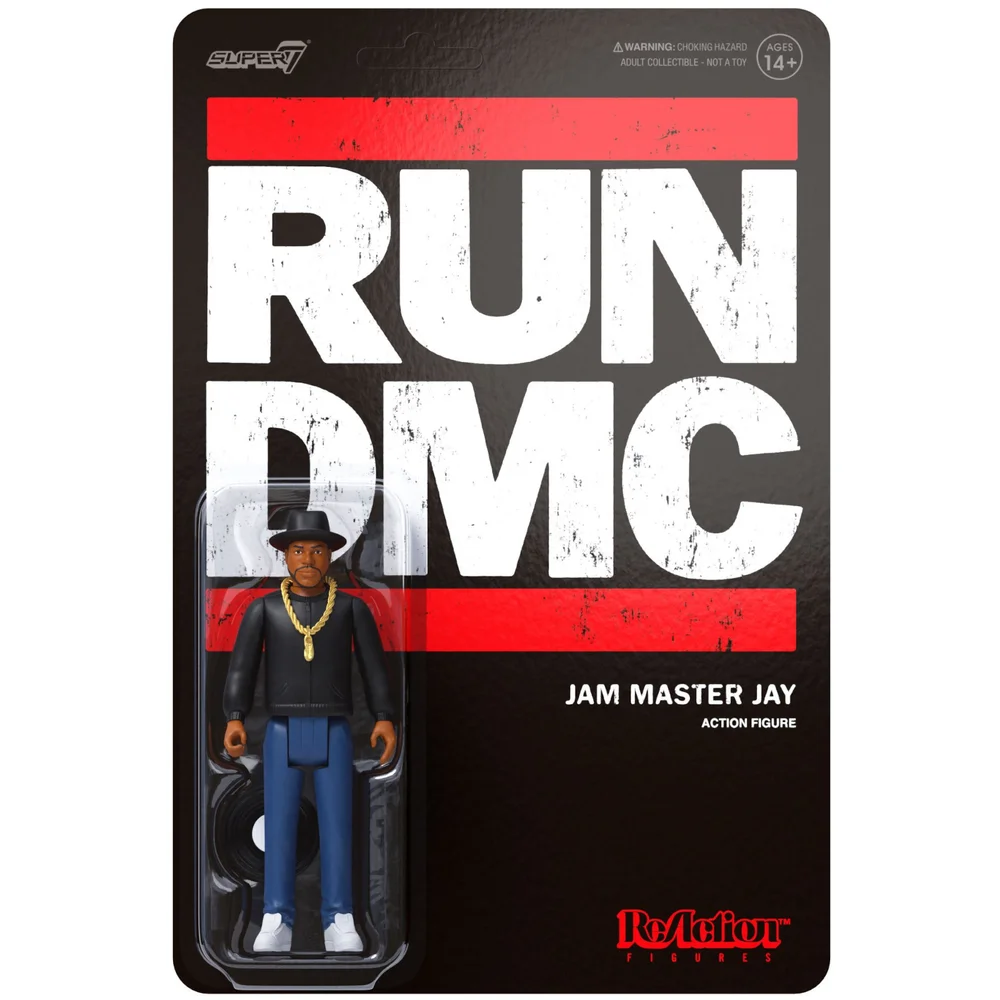 Super7 RUN DMC ReAction Figure - Jam Master Jay Image 1