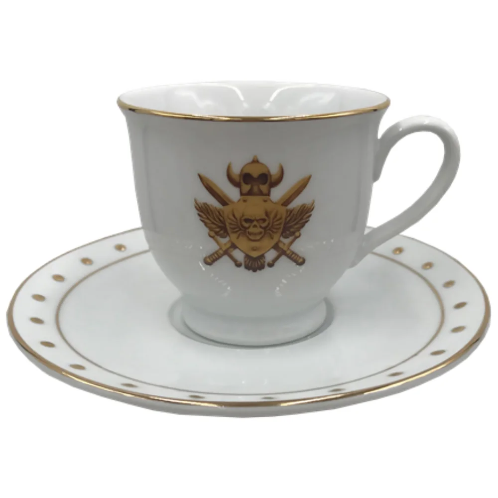 Factory Entertainment Masters Of The Universe: Revelation Castle Grayskull Crest Cup & Saucer Set Image 1