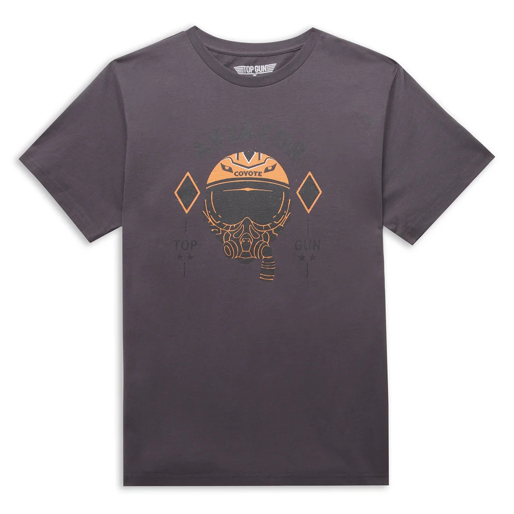 Top Gun Aviator Top Gun Unisex T-Shirt - Charcoal - L Image 1