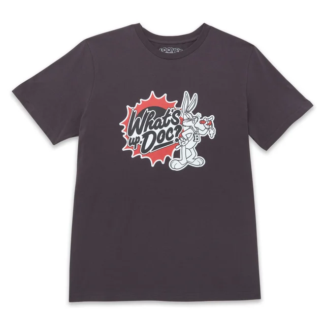 Looney Tunes What's Up Doc? Unisex T-Shirt - Charcoal