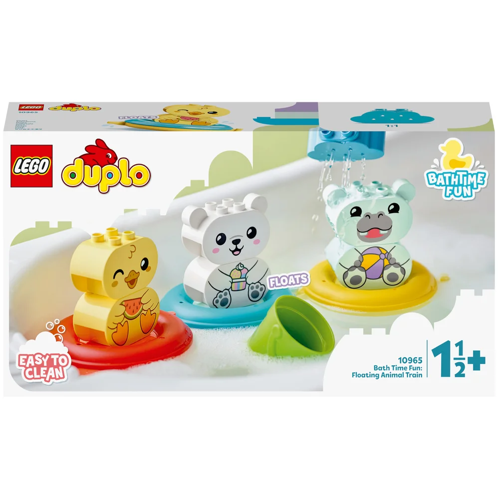 LEGO DUPLO Bath Time Fun: Floating Animal Train Baby Toy (10965) Image 1