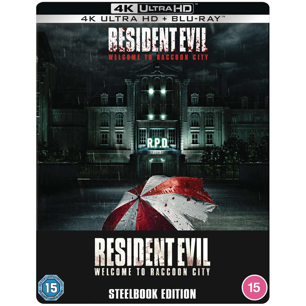 Resident Evil: Welcome to Raccoon City - Zavvi Exclusive 4K Ultra HD Steelbook (Includes Blu-ray) Image 1