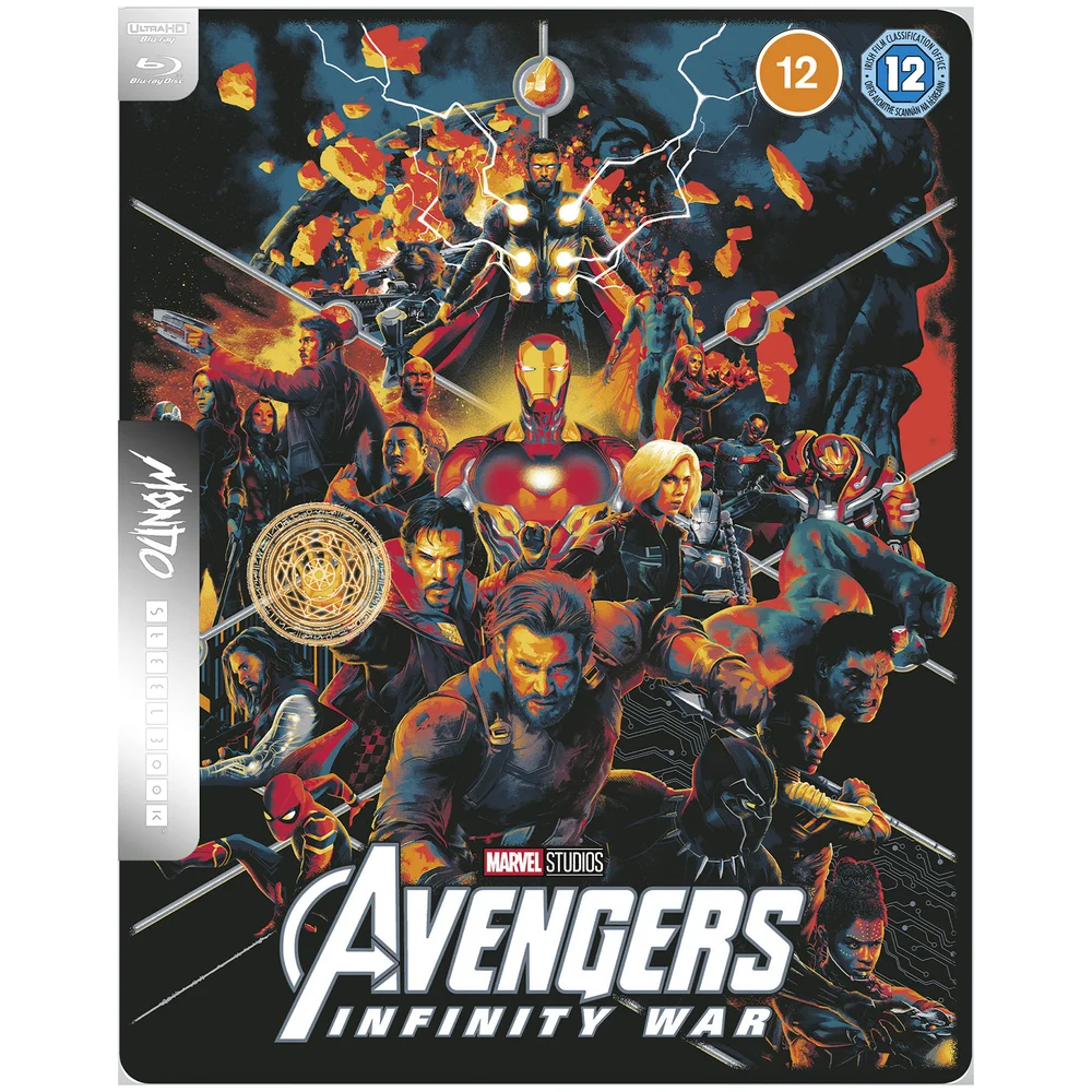 Marvel Studios' Avengers Infinity War - Mondo #54 Zavvi Exclusive 4K Ultra HD Steelbook (Includes Blu-ray) Image 1