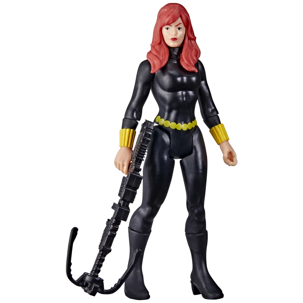 Hasbro Marvel Legends Series 3.75 Inch Retro Collection Black Widow Action Figure Image 1
