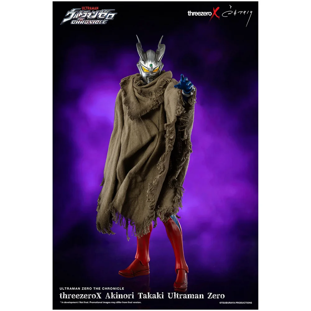 ThreeZero X Akinori Takaki Ultraman Zero the Chronicle Collectible Figure - Ultraman Zero Image 1