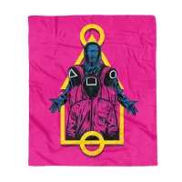 Squid Game Presenting Squid Game Fleece Blanket