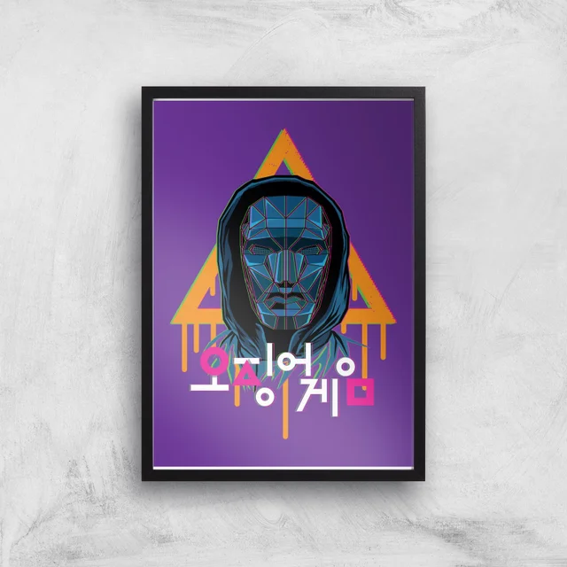 Squid Game Front Man Paint Giclee Art Print